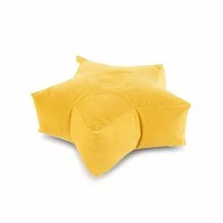Dunelm Kid's Isla Star Pouffe Citrus -Dunelm Sales Store 30727048 alt03
