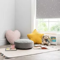 Dunelm Kid's Isla Star Pouffe Citrus -Dunelm Sales Store 30727048 alt05