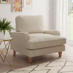 Dunelm Beatrice Luna Fabric Armchair