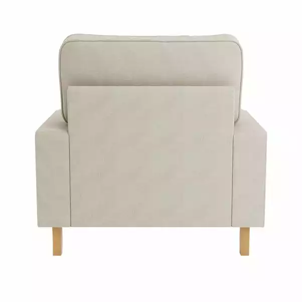 Dunelm Beatrice Luna Fabric Armchair 5 Dunelm Beatrice Luna Fabric Armchair - Image 5
