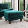 Dunelm Beatrice Matte Velvet Footstool