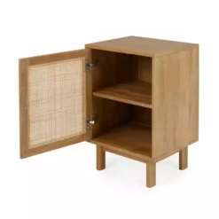 Dunelm Indi 1 Door Bedside Table, Mango Wood -Dunelm Sales Store 30727644 alt03