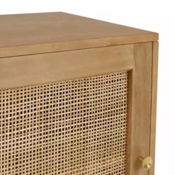 Dunelm Indi 1 Door Bedside Table, Mango Wood -Dunelm Sales Store 30727644 alt04