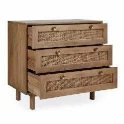 Dunelm Indi 3 Drawer Chest, Mango Wood -Dunelm Sales Store 30727645 alt03