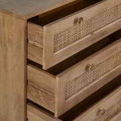 Dunelm Indi 3 Drawer Chest, Mango Wood -Dunelm Sales Store 30727645 alt04