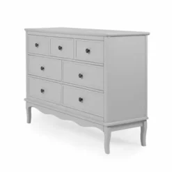 Dunelm Clara 7 Drawer Chest, Grey & Pine -Dunelm Sales Store 30728479 alt02