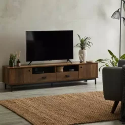 Dunelm Fulton Pine Extra Wide TV Unit
