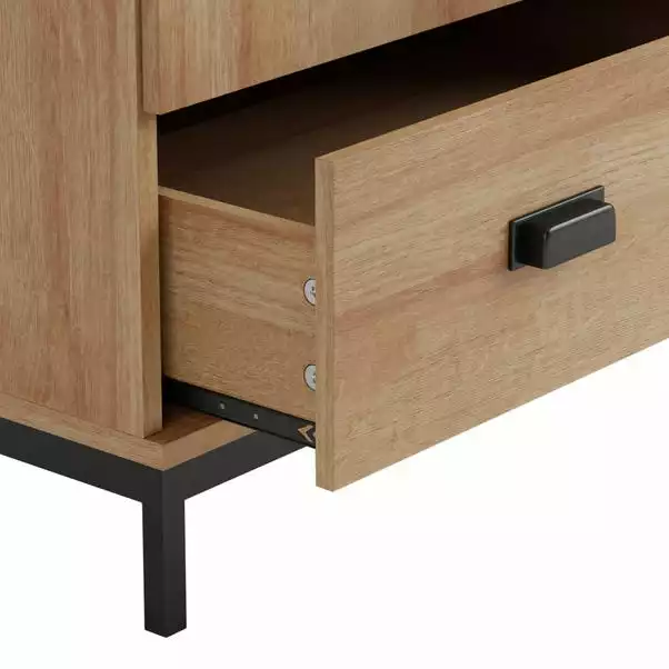 Dunelm Fulton Double 1 Drawer Wardrobe 6 Dunelm Fulton Double 1 Drawer Wardrobe - Image 6