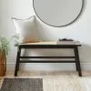 Dunelm Franco Cane Dining Bench