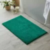 Dunelm Ultimate Emerald 100% Recycled Polyester Anti Bacterial Bath Mat