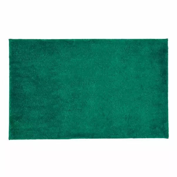 Dunelm Ultimate Emerald 100% Recycled Polyester Anti Bacterial Bath Mat 2 Dunelm Ultimate Emerald 100% Recycled Polyester Anti Bacterial Bath Mat - Image 2