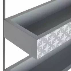 Dunelm Geo Tile Grey Multi Storage Over Door Hooks -Dunelm Sales Store 30729405 alt04