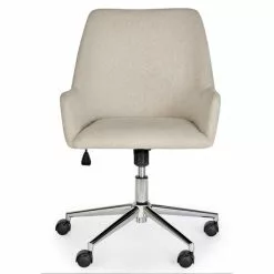 Dunelm Elliott Natural Fabric Office Chair -Dunelm Sales Store 30730176 alt03