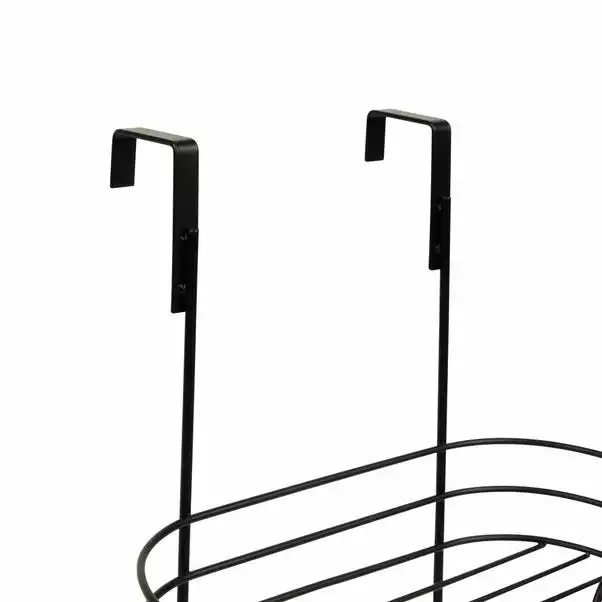 Dunelm Bathroom Basics Two Tier Over Door Caddy 4 Dunelm Bathroom Basics Two Tier Over Door Caddy - Image 4