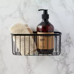 Dunelm Aquarack Black Organiser