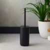 Dunelm Black Anti Bacterial Toilet Brush