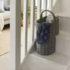 Dunelm Grey Cotton Rope Stair Basket