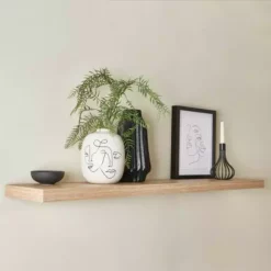 Dunelm Oak Floating Shelf