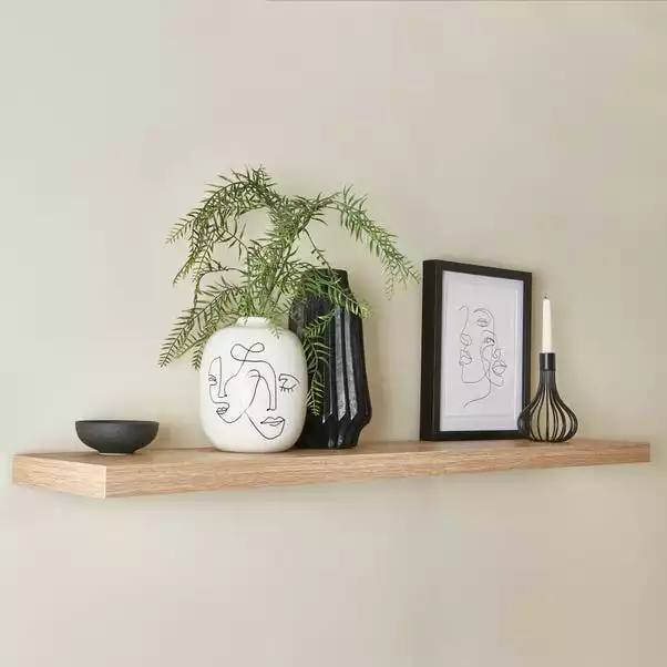 Dunelm Oak Floating Shelf 1 Dunelm Oak Floating Shelf