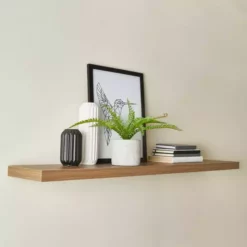 Dunelm Fulton Pine Floating Shelf