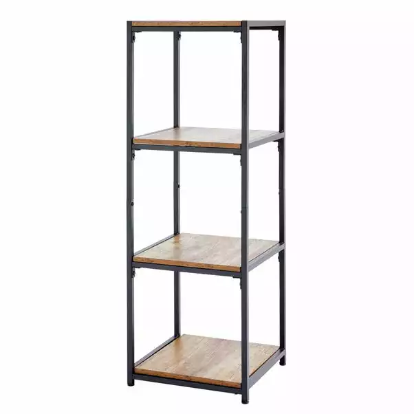 Dunelm Modular 4 Shelf Black Frame Component 5 Dunelm Modular 4 Shelf Black Frame Component - Image 5