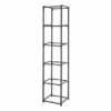 Dunelm Modular 6 Shelf Black Frame Component