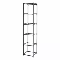 Dunelm Modular 6 Shelf Black Frame Component