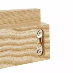 The Edited Life 5 Ash Wood Hooks -Dunelm Sales Store 30733576 alt04