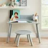 Dunelm Kid's Desk And Stool Set