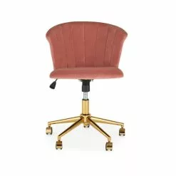 Dunelm Kendall Velvet Office Chair -Dunelm Sales Store 30733684 alt02