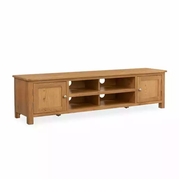 Dunelm Bromley Extra Wide Oak TV Unit 3 Dunelm Bromley Extra Wide Oak TV Unit - Image 3