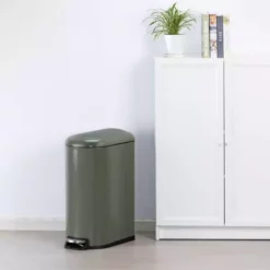 40L Elements Tall Slim Pedal Bin