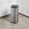 Dunelm 30L Stainless Steel Sensor Square Bin