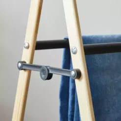 Dunelm Ladder Bamboo Matt Black Indoor Airer -Dunelm Sales Store 30734920 alt03