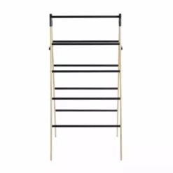 Dunelm Ladder Bamboo Matt Black Indoor Airer -Dunelm Sales Store 30734920 alt05