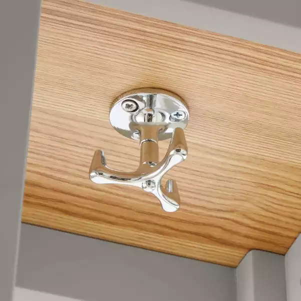 Dunelm Bromley Corner Coat Stand Grey 4 Dunelm Bromley Corner Coat Stand Grey - Image 4