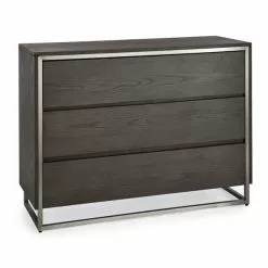 Dunelm Logan 3 Drawer Chest, Grey -Dunelm Sales Store 30737349 alt03