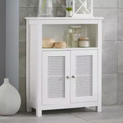 Dunelm Palermo White Console Unit