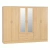 Seconique Nevada 6 Door 2 Drawer Wardrobe
