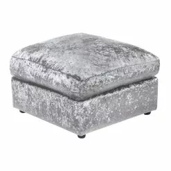 Dunelm Blake Crushed Velvet Footstool -Dunelm Sales Store 30742437 alt02