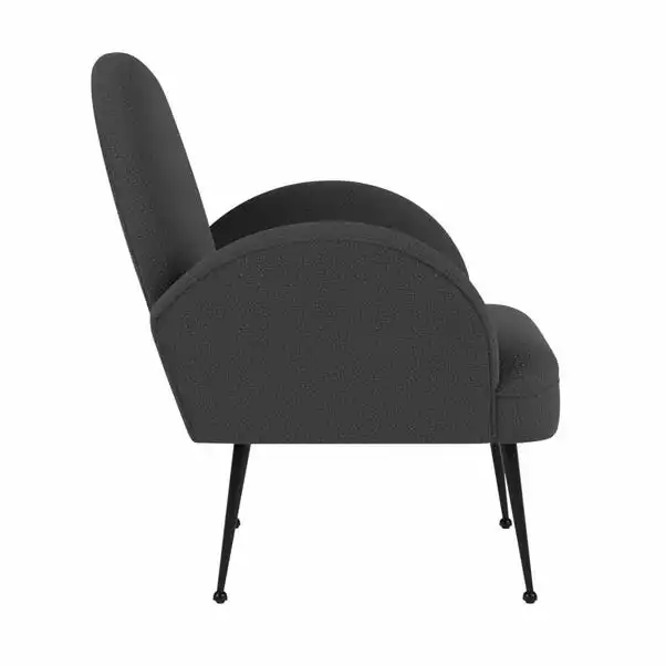Dunelm Kit Boucle Accent Chair 4 Dunelm Kit Boucle Accent Chair - Image 4