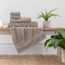 Dunelm Pebble Egyptian Cotton Towel