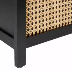 Dunelm French Cane Black Laundry Hamper -Dunelm Sales Store 30747345 alt04