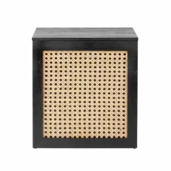 Dunelm French Cane Black Small Storage Box 7 Dunelm French Cane Black Small Storage Box -Dunelm Sales Store 30747346 alt02