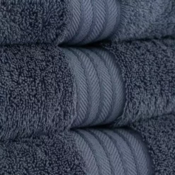 Dunelm Folkstone Blue Egyptian Cotton Towel 10 Dunelm Folkstone Blue Egyptian Cotton Towel -Dunelm Sales Store 30747432 alt04