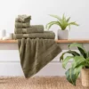Dunelm Olive Green Egyptian Cotton Towel