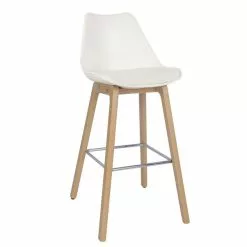Dunelm Erik Bar Stool With White Back 8 Dunelm Erik Bar Stool With White Back -Dunelm Sales Store 30747699 alt02