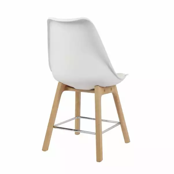 Dunelm Erik White Dining Chair 6 Dunelm Erik White Dining Chair - Image 6