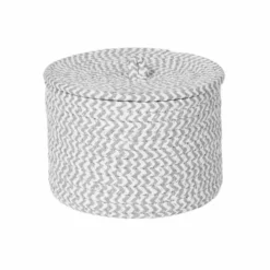 Dunelm Set Of 2 Paper Grey Woven Storage Baskets -Dunelm Sales Store 30747768 alt02