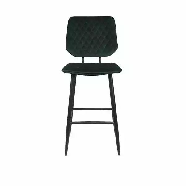 Dunelm Austin Velvet Bar Stool 1 Dunelm Austin Velvet Bar Stool